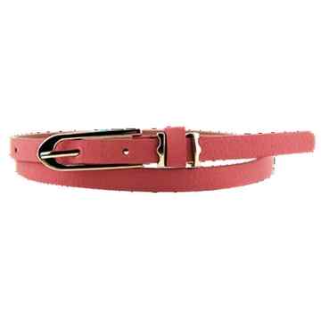 Damen Multifarbe PU Leder dünner schmaler Gürtel Belt Damenmode -