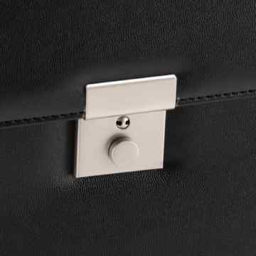 Dermata Business Pilotenkoffer auf Rollen XL 50 cm schwarz -