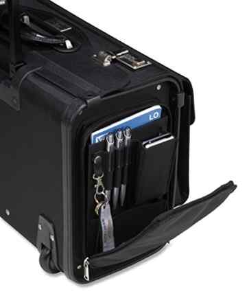 Design4Pilots – Pilotenkoffer ‚Airliner‘, mit Trolleysystem, schwarz -