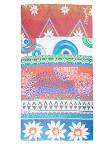 Desigual Damen Umschlagtuch RECTANGLE HAPPY BAZAR -