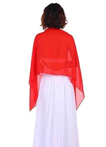 Dressystar Chiffon Stola Schal für Kleider in verschiedenen Farben -