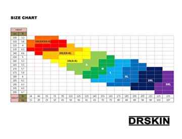 [DRSKIN] DRSR Compression Base Layer Long Sleeve Under Shirt & Pants schwarz -