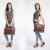 ECOSUSI Vintage Damen Schultasche Arbeitstasche Aktentasche Laptoptasche 14″ -
