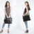 ECOSUSI Vintage Damen Schultasche Arbeitstasche Aktentasche Laptoptasche 14″ -