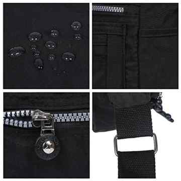 EGOGO Damen Umhängetasche Messengertasche Schultertasche Henkeltasche mit Reißverschluss E303-5 -