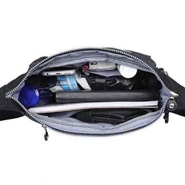 EGOGO Wasserdicht Nylon Damen Casual Umhängetasche Messengertasche Schultertasche Henkeltasche E303-6 -