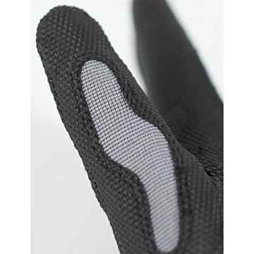 Ejendals Handschuh „Tegera 9124“ aus Synthetikleder, Größe 9, 1 Stück, grau / schwarz / gelb, 9124-9 -