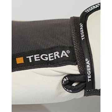 Ejendals Lederhandschuh Tegera 116, Größe 10, 1 Stück, grau / weiß, 116-10 -