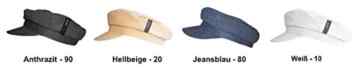 Elbsegler Schiffermütze 9 Gr. 54 – 62 4 Farben Segelmütze Sportcap Schirmmütze Damen und Herren -