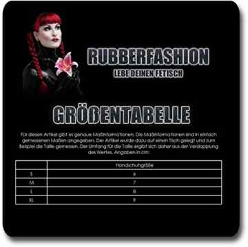 Extra dicke Kurze Latex – Handschuhe in verschiedenen Größen und Farben -