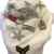 fashion&DU Glitzer STERN SCHAL Patches Fransen Pailletten scarf Blogger Halstuch Schultertuch lang