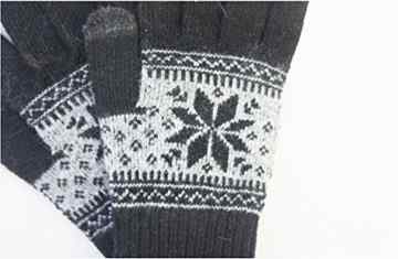 Fletion Mädchen Damen Herren Jungen Winter Voll Finger Handschuhe Winter Wärmer Strick Handschuhe Intelligente Touchscreen Texting Handschuhe für iPhone iPad Samsung Smart Phone -