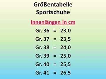 GIBRA® Sportschuhe, für die Turnhalle, neongrün/neonorange, Gr. 36-41 -
