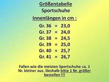 GIBRA Sportschuhe, sehr leicht und bequem, türkis/neongrün, Gr. 36-41 -