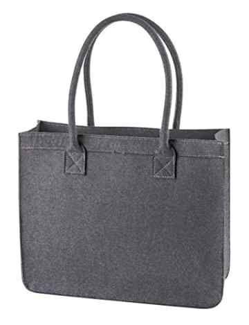 HALFAR® HF7556 City Shopper Modernclassic Freizeittaschen Einkaufstaschen Tasche anthracite -