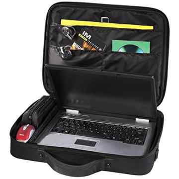 Hama Notebooktasche Miami Life für Laptop / Tablet mit Bildschirmdiagonale 17,3 Zoll / 44 cm, Laptoptasche schwarz -