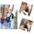 Hengying Gewaschen Leder Kleiner Sling Rucksack Schultertasche Mini Daypack Reisetasche Katzen Tasche ALTERABLE SCHULTERRIEMEN -