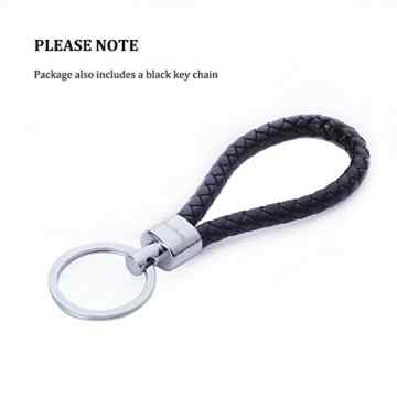 Hengying PU Leder Mini Handytasche Kleine Umhängetasche mit Vielen Fächern für Damen Mädchen Passt iPhone 7 Plus – Schwarz -