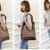 HongyuTing vintage Canvas Damen Schultertasche Handtasche Umhängetasche -