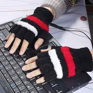 Hrph Winter-elektrische USB-Heizungs-Farben-Handwarming-Handschuhe + USB-Kabel -