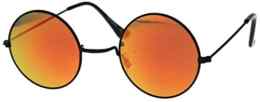 Immerschön Sonnenbrille in vielen Farben John Lennon Ozzy Osbourne Style Hippie Retro 70´s Woodstock Party -