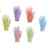 Ixkes CrazyGloves Damenhandschuhe 10er Pack im Farbmix -