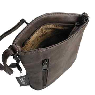 Jennifer Jones – kleine – schicke Damen Handtasche Clutch Umhängetasche Abendtasche Ausgehtasche Schultertasche – präsentiert von ZMOKA® in versch. Farben -