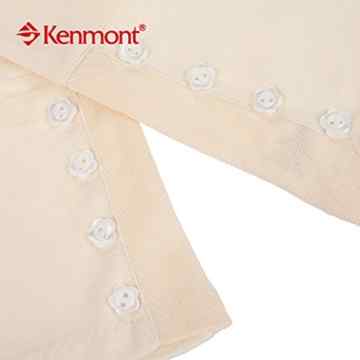 Kenmont Sommer-Frauen Solid Color Sonne UV-Schutz im Freien Baumwolle lange Driving-Handschuhe -