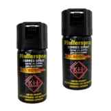 kh security Pfefferspray Extra stark 12% OC, 2-er Pack, 80 ml, 130123set2