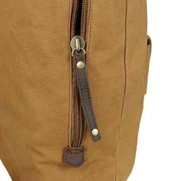 KIPTOP Rucksack Herren Daypack Top Qualität Leinwand Schultertasche backpack for men -