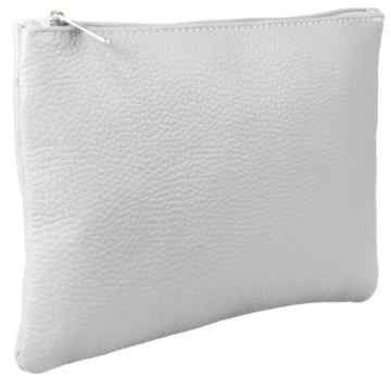 „Kosmo“ Kosmetiktasche / Clutch Echt-Leder, 23×13,5 cm (B x H) -