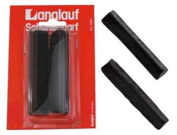 Langlauf® Sparset Farbwachs Ausputzwachs schwarz/braun für Kratzer in Oberleder und Absatz Farbe: schwarz,dunkelbraun -