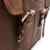 LEABAGS Oakland Aktentasche aus echtem Büffel-Leder im Vintage Look – Muskat -