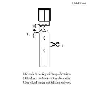 Ledergürtel 100 % echt Leder, 2 cm breit und ca. 0.25 cm stark, Gürtel, Hüftgürtel, Jeansgürtel, Vascavi, Made in Germany -