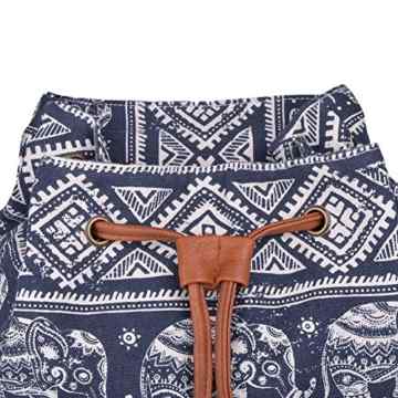 Leefrei casual Canvas Damen Herren Rucksack Daypack Backpacks Freizeitrucksack Schulrucksack Schultasche -