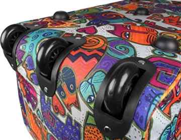 Leichte XXL Reisetasche Rollenreisetasche Trolley Sporttasche mit Rollen -