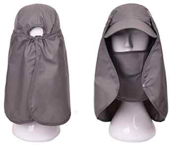 Leisial Unisex Outdoor Sonnenhut Multifunktional Faltbare Hüte Flexible Sommer Kappe -