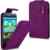 Lila Hochwertig PU Leder Flip Klapp Deckel Tasche Schutzhülle Case Hülle Etui COVER Beutel Für SAMSUNG I9300 GALAXY S3 III , Hochempfindlich Mini Stylus Pen Eingabestift & LCD Schutzfolie Folie Schutz Für Bildschirm Display Screen BY N4U Zubehör und Accessoires -