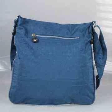 LUXUS TASCHE SCHULTERTASCHE MESSENGER BAG UMHÄNGETASCHE BLAU -