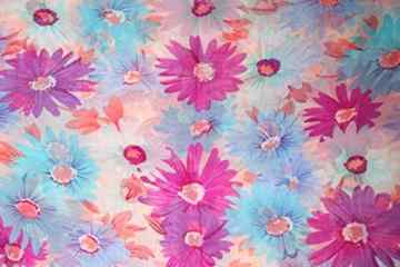 ManuMar Loop-Schal für Damen | Hals-Tuch mit Blumen-Motiv als perfektes Sommer-Accessoire | Schlauch-Schal – Das ideale Geschenk für Frauen -
