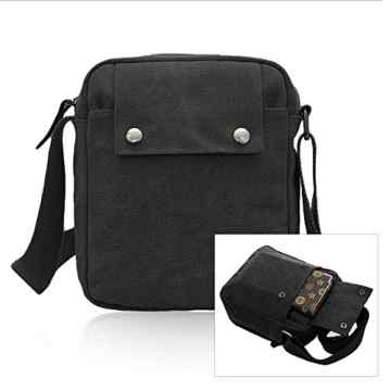 Messenger Umhängetasche Leinwand, KKtick Freizeit Schulter Messenger Bag Schultertasche Umhängetasche [Extremely Rugged Outback Wear] Sporttasche Reisetaschen, Handtaschen Günstig für Männer -