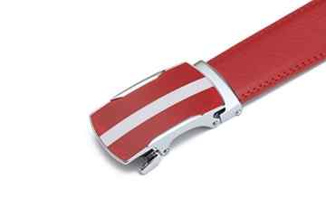 Miuno® Herren Damen kürzbar Gürtel Automatikschnalle in Geschenkbox 1511-i -