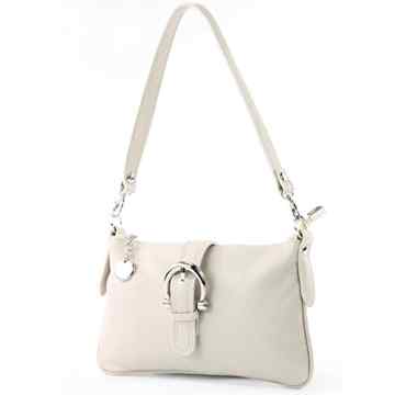 modamoda de – ital. Ledertasche Damentasche Citytasche Umhängetasche Klein Leder T05