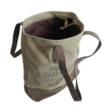 Modische Canvas Tasche von Bag Street – Damentasche Shopper Umhängetasche Vintage Handtasche – Baumwollstoff Segelstoff ( Farbauswahl ) – präsentiert von ZMOKA® -
