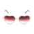 Modische Retro Vintage herzförmige UV400 Sonnenbrillen Farbverlauf Sonnenbrillen für Frauen Damen -
