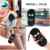 MoKo Sonnenbrille Tasche – [Ultra Lightweight] Neopren Reißverschluss Brillenetui mit Gürtelclip für Brillen, Rahmen, Tragbare Case für Schlüssel, Bleistifte, Karten, Don’t Touch Me -