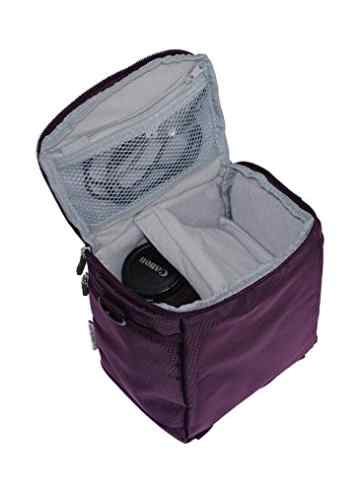 Navitech Lila Digital SLR Kamera Schutz Tasche Etui Cover für Canon PowerShot SX420 IS -