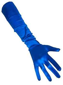 PartyXplosion Damen Handschuhe Elegante ca. 48-52 cm lange Satin Handschuhe Karneval -