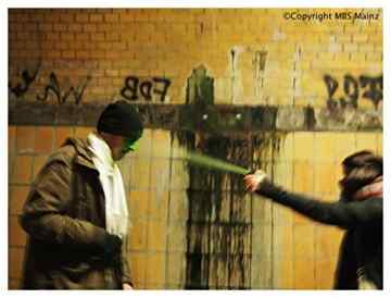 Pfefferspray Fox Labs MEAN GREEN 45ml Strahl -