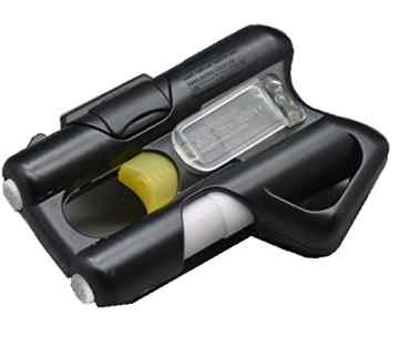 Piexon Guardian Angel 3 mit Gürtelclip schwarz Tierabwehrspray Pfefferspray -